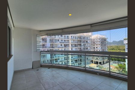 Varanda da Sala de apartamento à venda com 4 quartos, 316m² em Recreio dos Bandeirantes, Rio de Janeiro