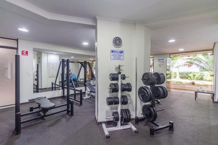 Área comum - Academia de apartamento para alugar com 1 quarto, 48m² em Paraíso, São Paulo