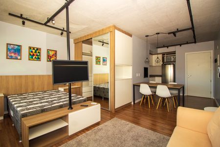 Studio para alugar com 35m², 1 quarto e 1 vagaStudio