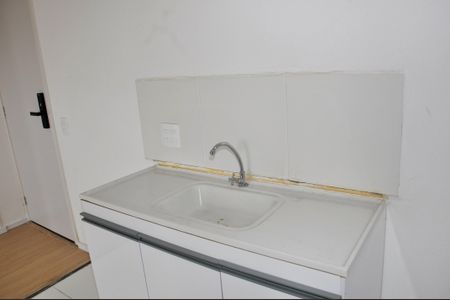 Apartamento para alugar com 34m², 2 quartos e sem vaga Apartamento para alugar com 34m², 2 quartos e sem vagaDetalhe - Cozinha Americana
