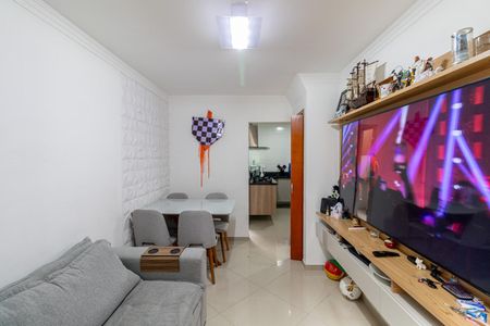 Casa de condomínio para alugar com 80m², 2 quartos e 1 vagaSala