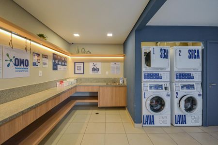 Apartamento para alugar com 28m², 1 quarto e sem vagaLavanderia