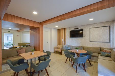 Apartamento para alugar com 28m², 1 quarto e sem vagaÁrea comum - Salão de festas