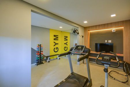 Apartamento para alugar com 28m², 1 quarto e sem vagaÁrea comum - Academia