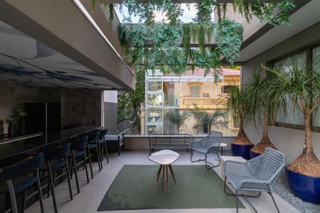 Studio para alugar com 26m², 1 quarto e 1 vaga Studio para alugar com 26m², 1 quarto e 1 vagaÁrea comum - Academia