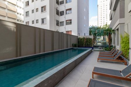 Studio para alugar com 26m², 1 quarto e 1 vaga Studio para alugar com 26m², 1 quarto e 1 vagaÁrea comum - Piscina