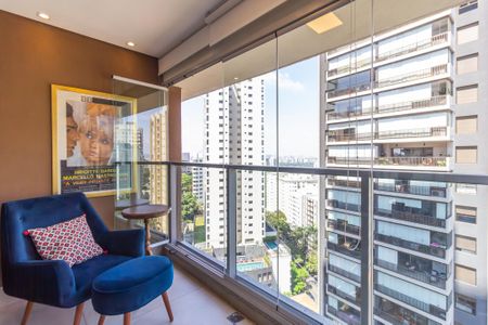 Apartamento à venda com 122m², 2 quartos e 2 vagasVaranda da Suíte 1 