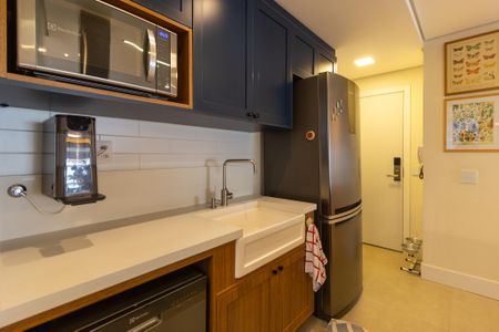 Apartamento à venda com 122m², 2 quartos e 2 vagasCozinha e Área de Serviço