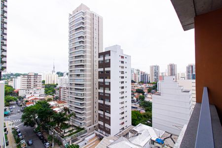 Studio à venda com 27m², 1 quarto e sem vagaVaranda