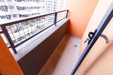 Studio à venda com 27m², 1 quarto e sem vagaVaranda