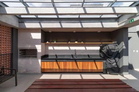 Studio à venda com 27m², 1 quarto e sem vagaChurrasqueira