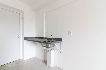 Studio à venda com 27m², 1 quarto e sem vagaCozinha