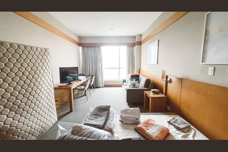 Studio à venda com 35m², 1 quarto e 1 vagaSala/Quarto