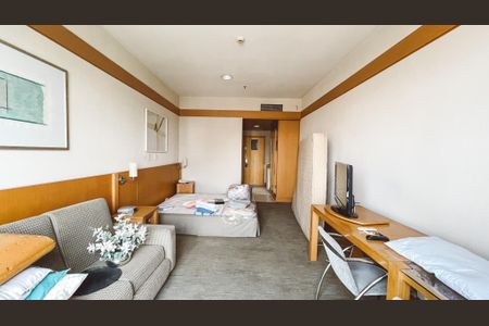 Studio à venda com 35m², 1 quarto e 1 vagaSala/Quarto