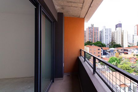 Studio à venda com 27m², 1 quarto e sem vagaVaranda