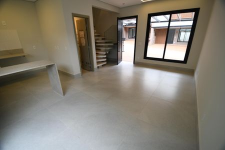 Sala de casa de condomínio à venda com 3 quartos, 158m² em Parque Taquaral, Campinas