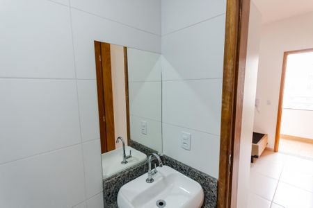 Banheiro de apartamento para alugar com 1 quarto, 14m² em Vila Sao Pedro, Santo André