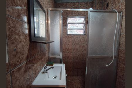 Banheiro Social de kitnet/studio para alugar com 1 quarto, 30m² em Jacarepaguá, Rio de Janeiro