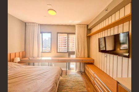 Foto 02 de apartamento à venda com 1 quarto, 21m² em Santo Amaro, São Paulo