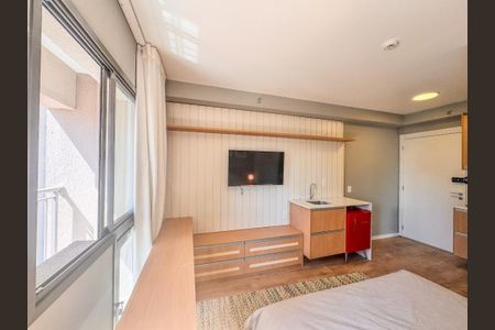 Foto 04 de apartamento à venda com 1 quarto, 21m² em Santo Amaro, São Paulo