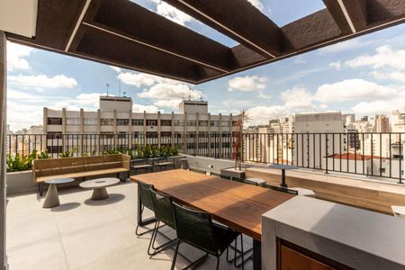 Studio para alugar com 28m², 1 quarto e sem vaga Studio para alugar com 28m², 1 quarto e sem vagaChurrasqueira