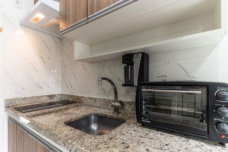 Studio para alugar com 28m², 1 quarto e sem vaga Studio para alugar com 28m², 1 quarto e sem vagaCozinha