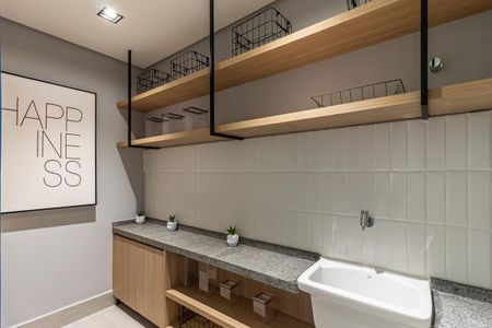 Studio para alugar com 28m², 1 quarto e sem vaga Studio para alugar com 28m², 1 quarto e sem vagaLavanderia