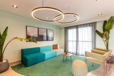 Studio para alugar com 28m², 1 quarto e sem vaga Studio para alugar com 28m², 1 quarto e sem vagaÁrea comum - Salão de festas