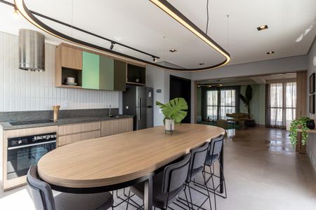 Studio para alugar com 28m², 1 quarto e sem vaga Studio para alugar com 28m², 1 quarto e sem vagaÁrea comum - Salão de festas