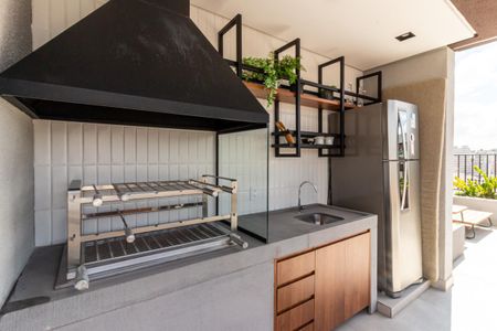 Studio para alugar com 28m², 1 quarto e sem vaga Studio para alugar com 28m², 1 quarto e sem vagaChurrasqueira