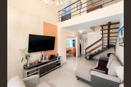 Sala de casa de condomínio à venda com 3 quartos, 145m² em Jardim Colonial, Jundiaí