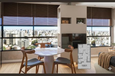 Apartamento à venda com 32m², 1 quarto e sem vaga