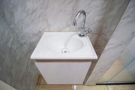 Banheiro da Suíte de kitnet/studio para alugar com 1 quarto, 40m² em Jardim Zulmira, Sorocaba