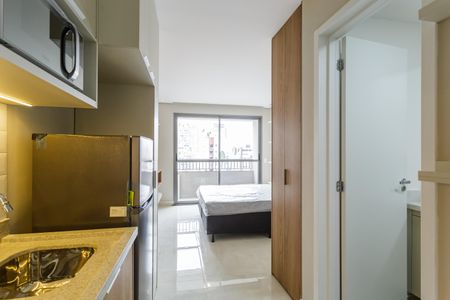 Studio de kitnet/studio para alugar com 1 quarto, 25m² em Vila Olímpia, São Paulo