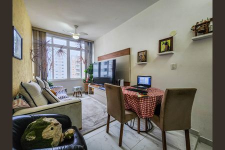 Sala de apartamento para alugar com 2 quartos, 95m² em Guilhermina, Praia Grande