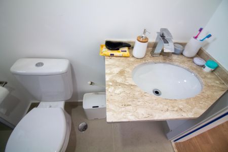 Apartamento para alugar com 76m², 2 quartos e 1 vagaBanheiro da Suíte 2