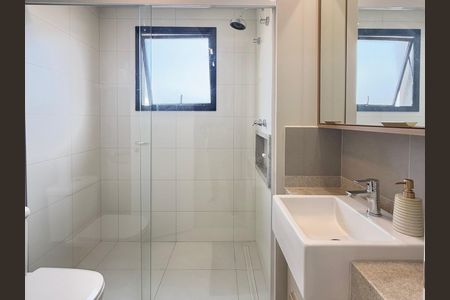 Apartamento para alugar com 102m², 3 quartos e 2 vagasBanheiro da Suíte 1