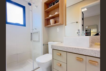 Apartamento para alugar com 102m², 3 quartos e 2 vagasBanheiro da Suíte 3