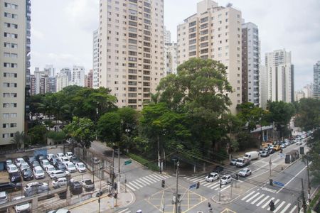 Vista da Varanda do Studio de kitnet/studio para alugar com 1 quarto, 28m² em Cidade Monções, São Paulo