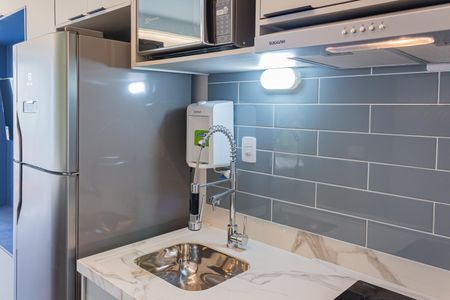 Studio para alugar com 26m², 1 quarto e sem vaga Studio para alugar com 26m², 1 quarto e sem vagaCozinha