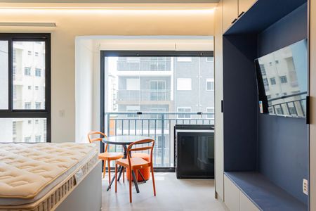 Studio de kitnet/studio para alugar com 1 quarto, 26m² em Pompeia, São Paulo