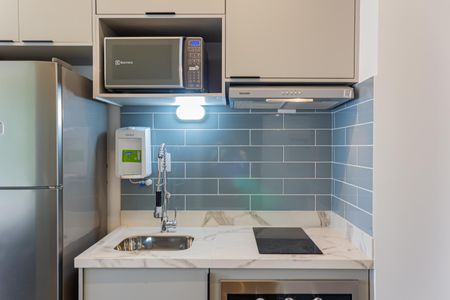 Studio para alugar com 26m², 1 quarto e sem vaga Studio para alugar com 26m², 1 quarto e sem vagaCozinha