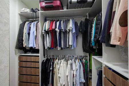 Apartamento à venda com 158m², 4 quartos e 3 vagasCloset da suíte