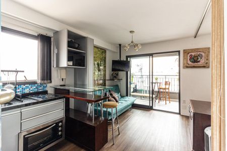 Studio de kitnet/studio para alugar com 1 quarto, 34m² em República, São Paulo