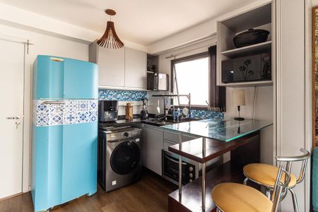 Studio para alugar com 27m², 1 quarto e sem vaga Studio para alugar com 27m², 1 quarto e sem vagaCozinha