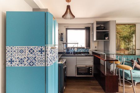 Studio para alugar com 27m², 1 quarto e sem vaga Studio para alugar com 27m², 1 quarto e sem vagaCozinha