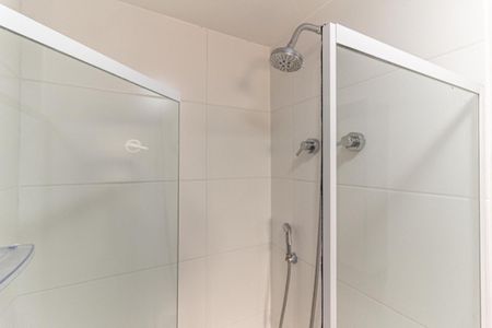 Studio para alugar com 27m², 1 quarto e sem vaga Studio para alugar com 27m², 1 quarto e sem vagaBanheiro Social