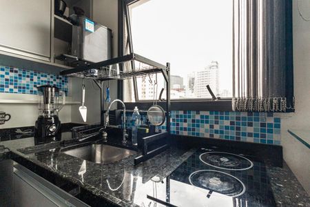 Studio para alugar com 27m², 1 quarto e sem vaga Studio para alugar com 27m², 1 quarto e sem vagaCozinha