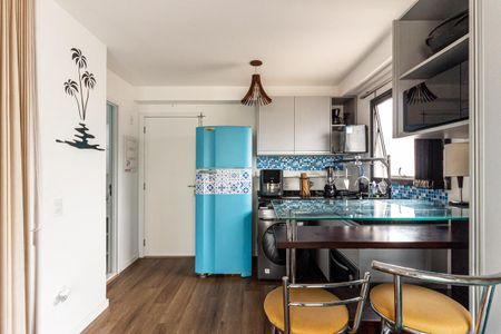 Studio para alugar com 27m², 1 quarto e sem vaga Studio para alugar com 27m², 1 quarto e sem vagaCozinha