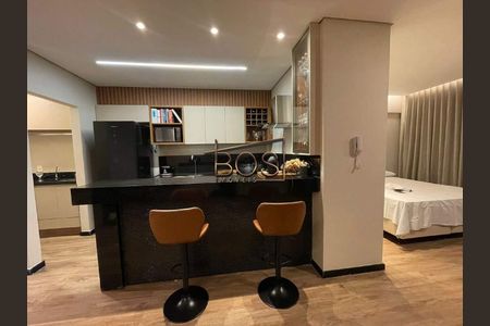 Apartamento à venda com 54m², 1 quarto e 2 vagas
